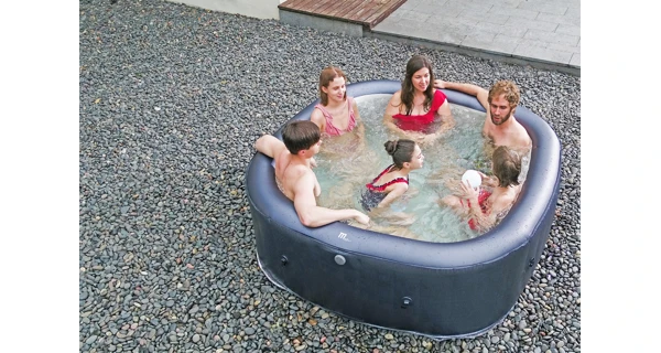 Finská sauna Marimex SISU L + Vířivý bazén MSPA Otium M-OT061