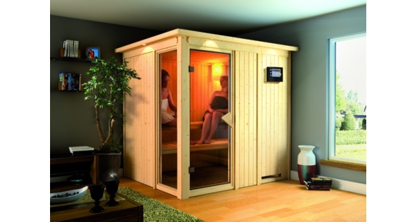 Finská sauna Palin v setu - Karibu