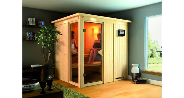 Finská sauna Palin v setu - Karibu