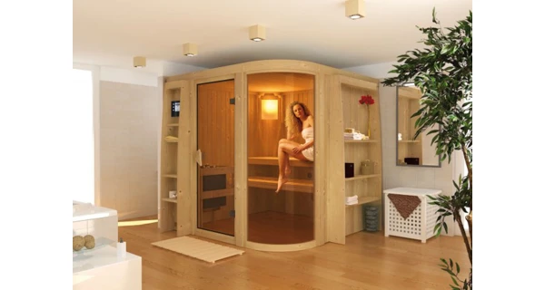 Finská sauna Parima 3 v setu - Karibu