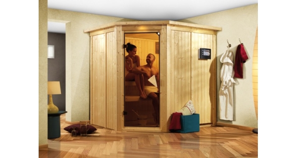 Finská sauna Siirin v setu - Karibu