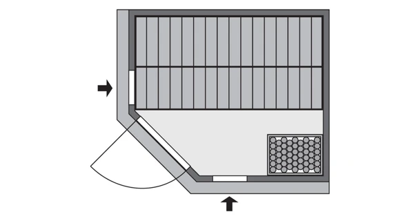 Finská sauna Siirin v setu - Karibu