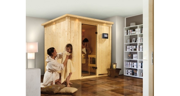 Finská sauna Sodin v setu - Karibu