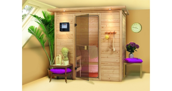 Finská sauna Sonja v setu - Karibu
