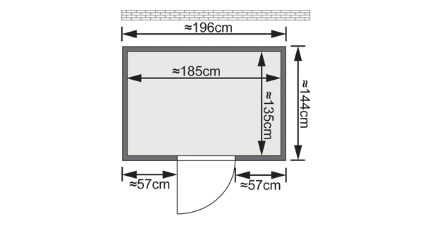 Finská sauna Sonja v setu - Karibu
