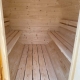 Finská sudová sauna 2,4 m. s teráskou a elektrickými kamny