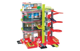 Garáž Mochtoys - čtyři podlaží