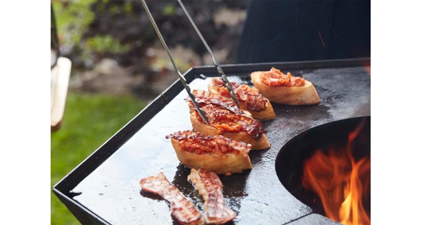 Gril na dřevo Barbecook Nestor Original Černá ocel