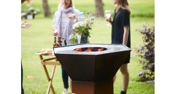 Gril na dřevo Barbecook Nestor Original Hnědá ocel
