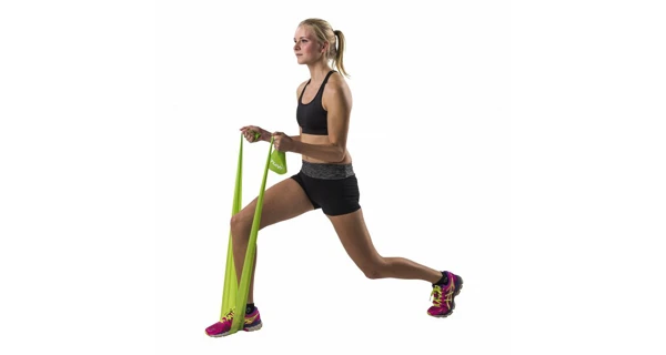 Guma na cvičení Aerobic Band TUNTURI střední, zelená