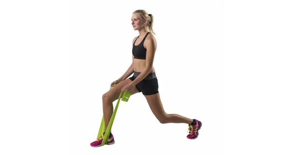 Guma na cvičení Aerobic Band TUNTURI střední, zelená