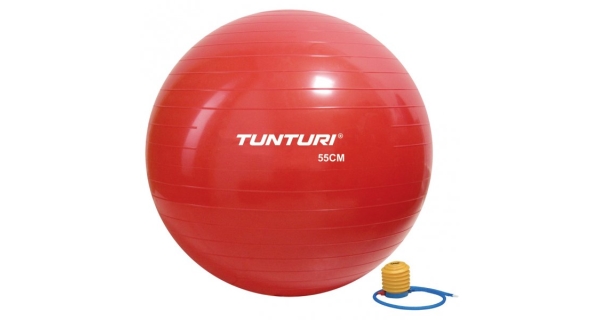 Gymnastický míč TUNTURI 55 cm červený