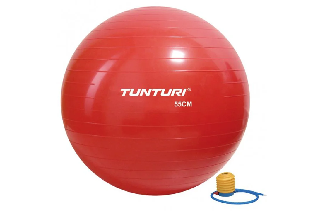 Tunturi | Gymnastický míč TUNTURI 55 cm, červený | 15108250
