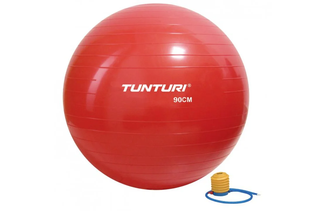 Tunturi | Gymnastický míč TUNTURI 90 cm, červený | 15108251