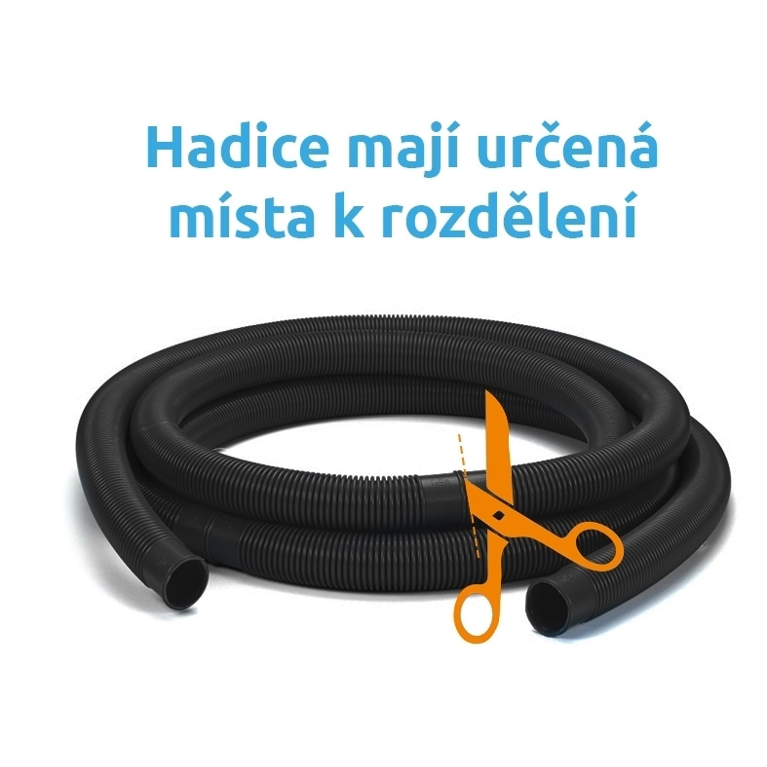 Marimex | Hadice v metráži Ø 5/4" (32 mm) - balení 10 m (černá) | 11001049 Obrázek