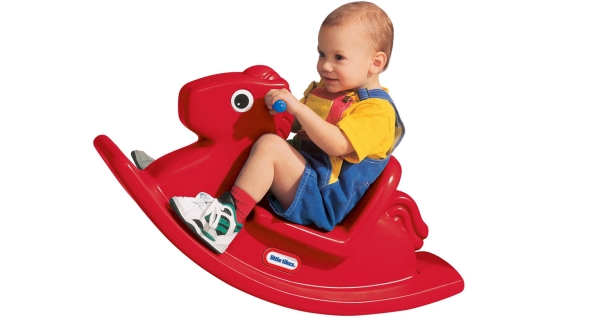 Houpací koník - červený