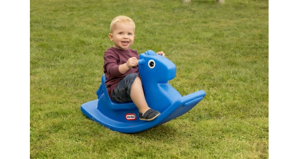 Houpací koník - modrý