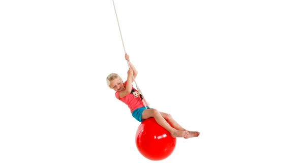 Houpací míč Drop - červený