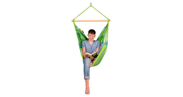 Houpací sedačka La Siesta Domingo Basic, caribic lime
