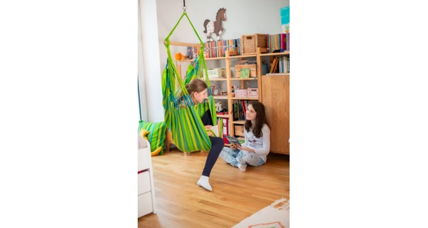 Houpací sedačka La Siesta Domingo Basic, caribic lime