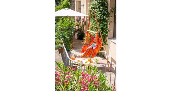 Houpací sedačka La Siesta Domingo Basic, caribic toucan