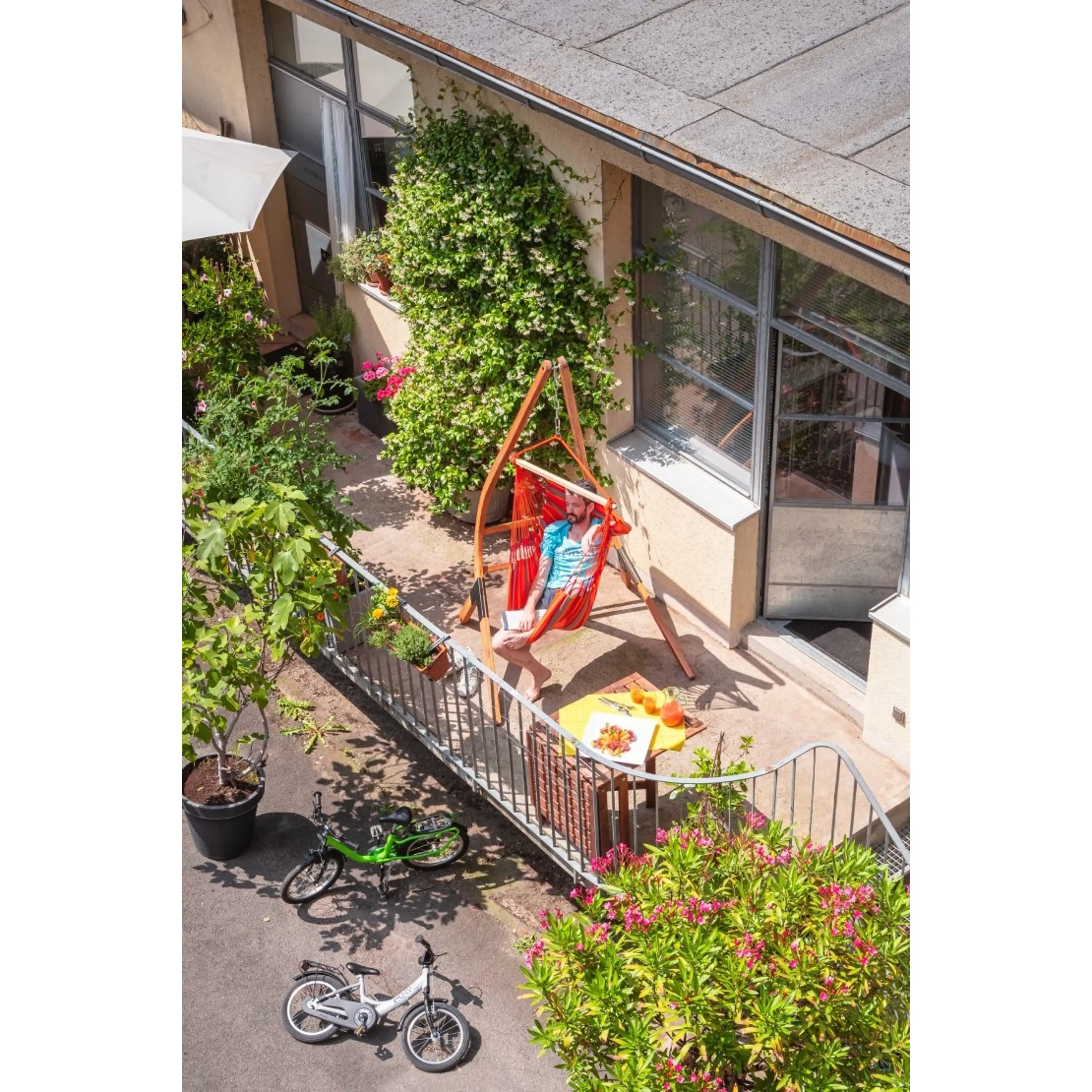 La Siesta Houpací sedačka Domingo Basic Caribic Obrázek