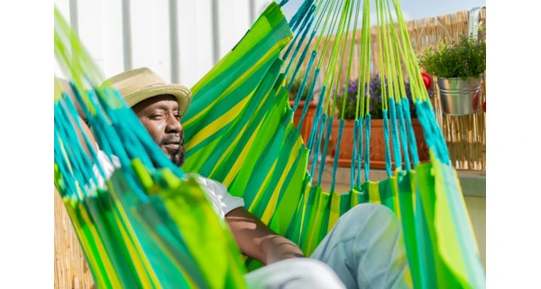 Houpací sedačka La Siesta Domingo Comfort, caribic lime