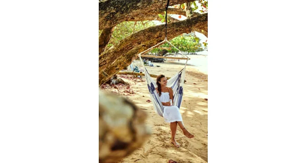 Houpací sedačka La Siesta Domingo Comfort, classic seasalt