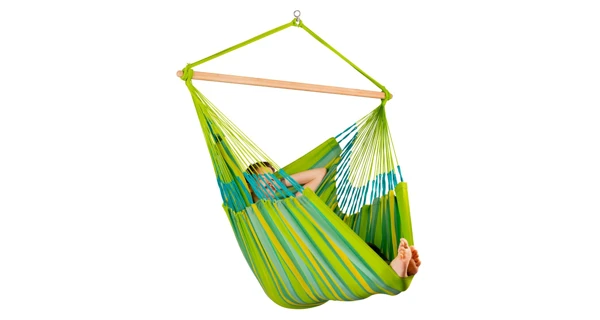 Houpací sedačka La Siesta Domingo Kingsize, caribic lime