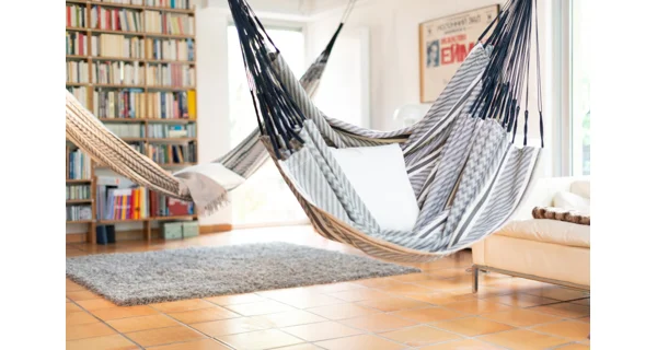 Houpací sedačka La Siesta Habana Kingsize, pattern zebra