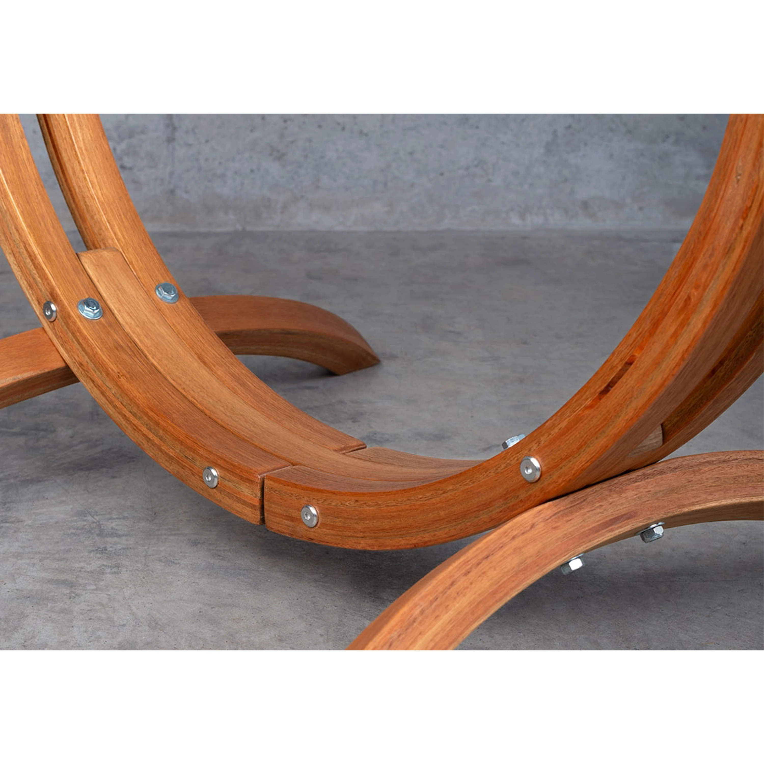 Marimex | Houpací sedačka se stojanem La Siesta Udine Organic, latte | 11640604 Obrázek