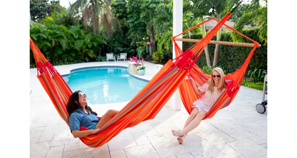 Houpací síť La Siesta Brisa Kingsize, caribic toucan