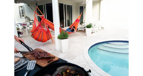 Houpací síť La Siesta Brisa Kingsize, caribic toucan