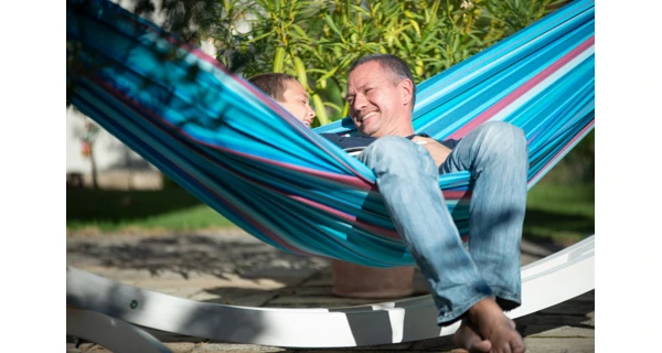 Houpací síť La Siesta Brisa Kingsize, caribic wave