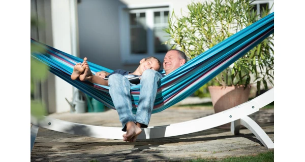 Houpací síť La Siesta Brisa Kingsize, caribic wave