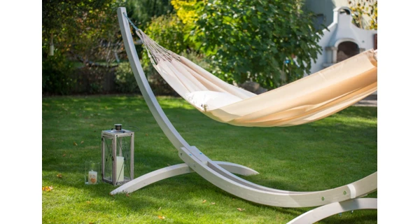 Houpací síť La Siesta Brisa Kingsize, modern vanilla