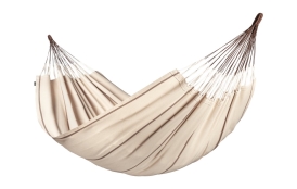 Houpací síť La Siesta Modesta Double, cosy nougat