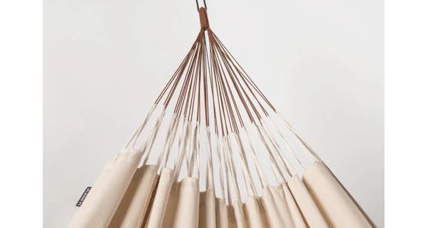 Houpací síť La Siesta Modesta Double, cosy nougat