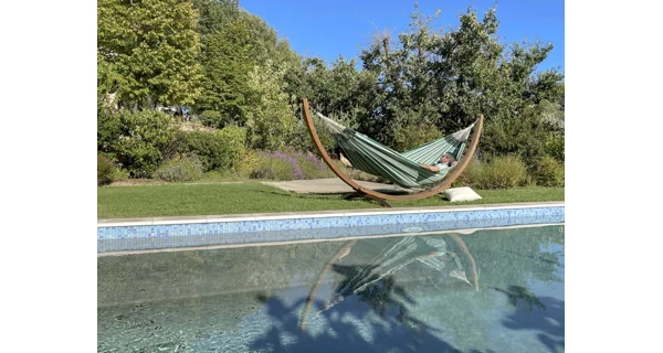 Houpací síť La Siesta Modesta Double, pattern agave