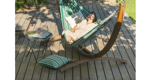 Houpací síť La Siesta Modesta Double, pattern agave