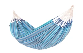 Houpací síť La Siesta Modesta Double, pattern azure