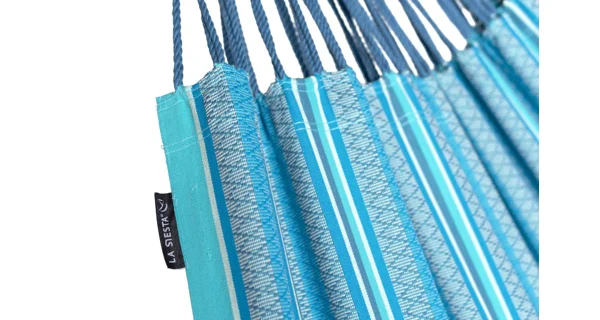Houpací síť La Siesta Modesta Double, pattern azure