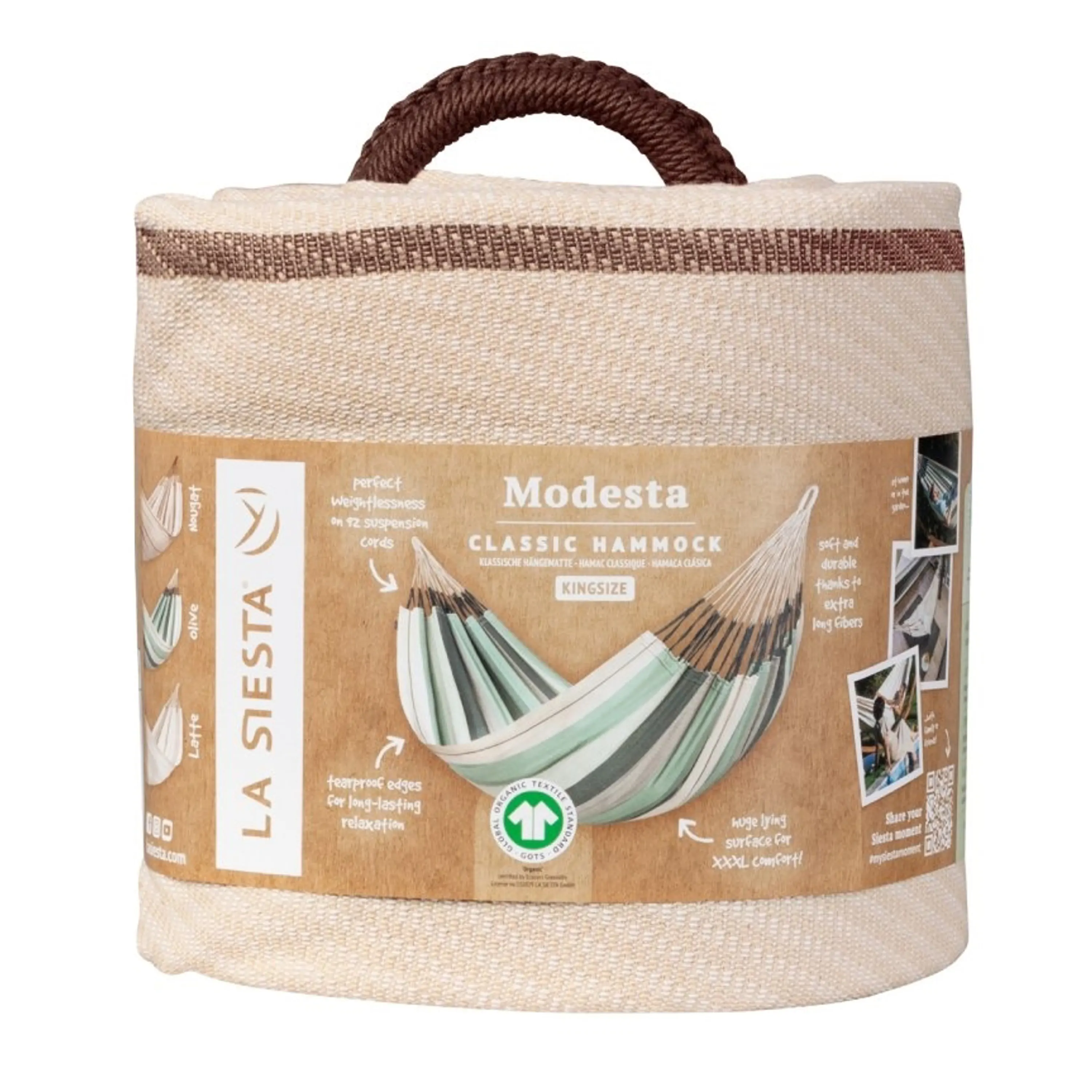 La Siesta Modesta Kingsize Cosy nougat Obrázek