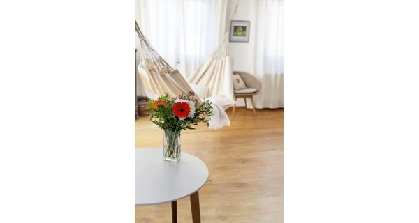 Houpací síť La Siesta Modesta Kingsize, mono latte