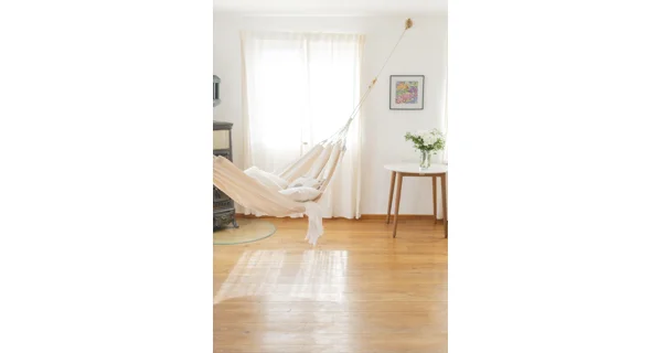 Houpací síť La Siesta Modesta Single, mono latte