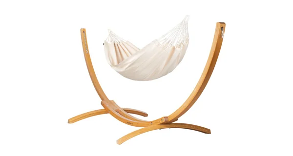 Houpací síť La Siesta Modesta Single, mono latte