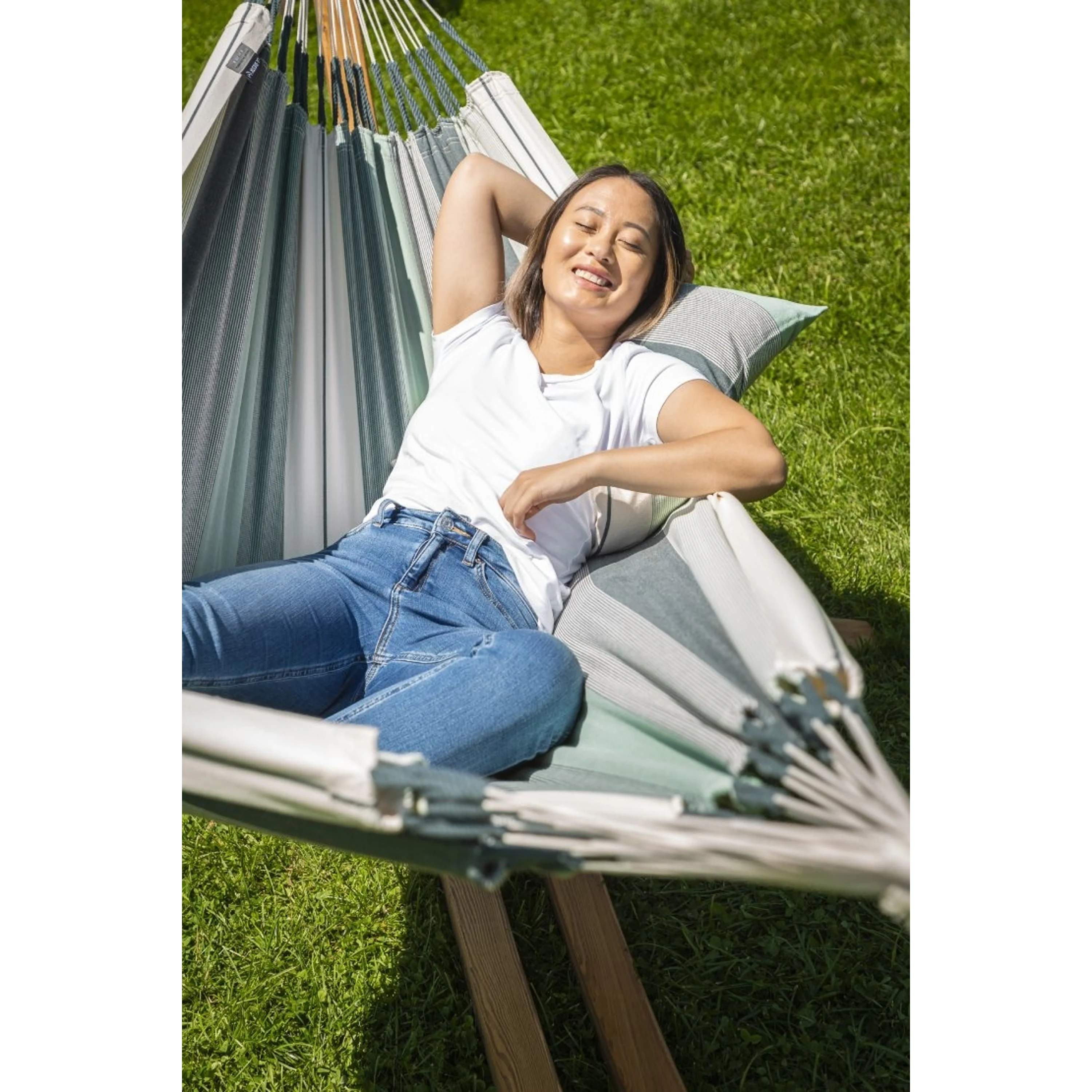 La Siesta Modesta Single Stripes olive Obrázek