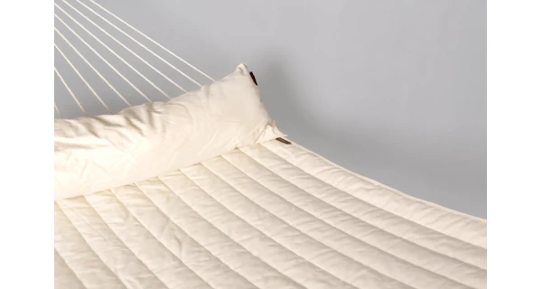 Houpací síť s tyčemi La Siesta Alabama Kingsize, vanilla