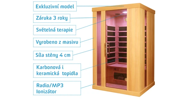 Infrasauna Marimex ELEGANT 1002 L
