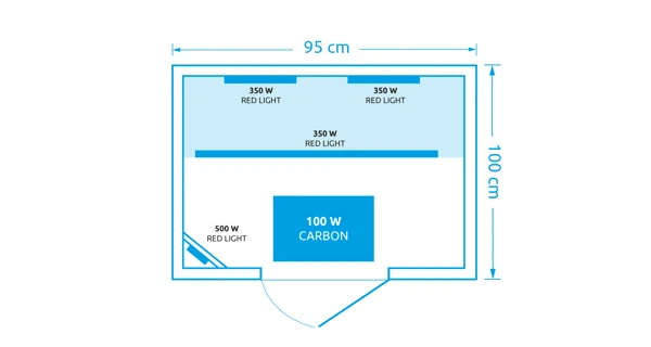 Infrasauna Marimex ELEGANT 1002 M